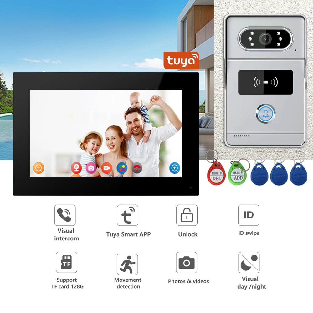 Wifi Doorbell Camera - 2MP 1080P Tuya APP Visione notturna