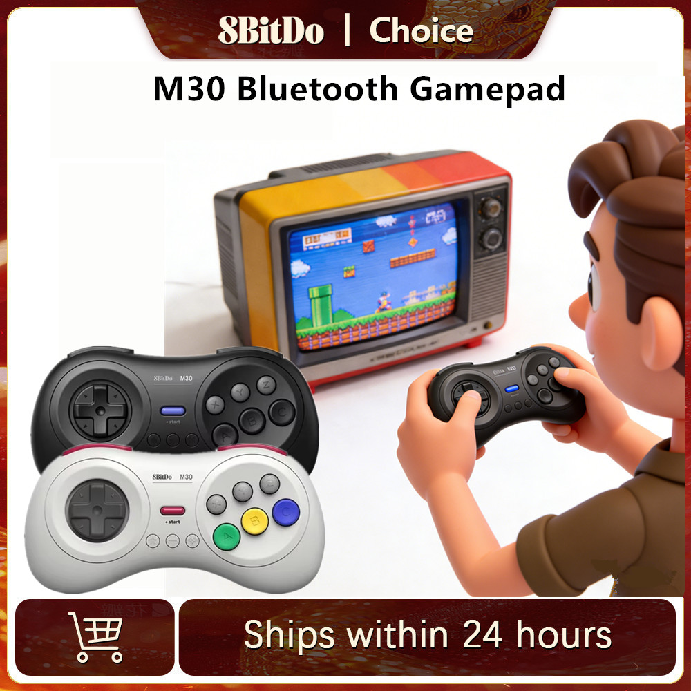 Smart Home Raspberry Pi - Gamepad controller Bluetooth 8Bitdo M30 per