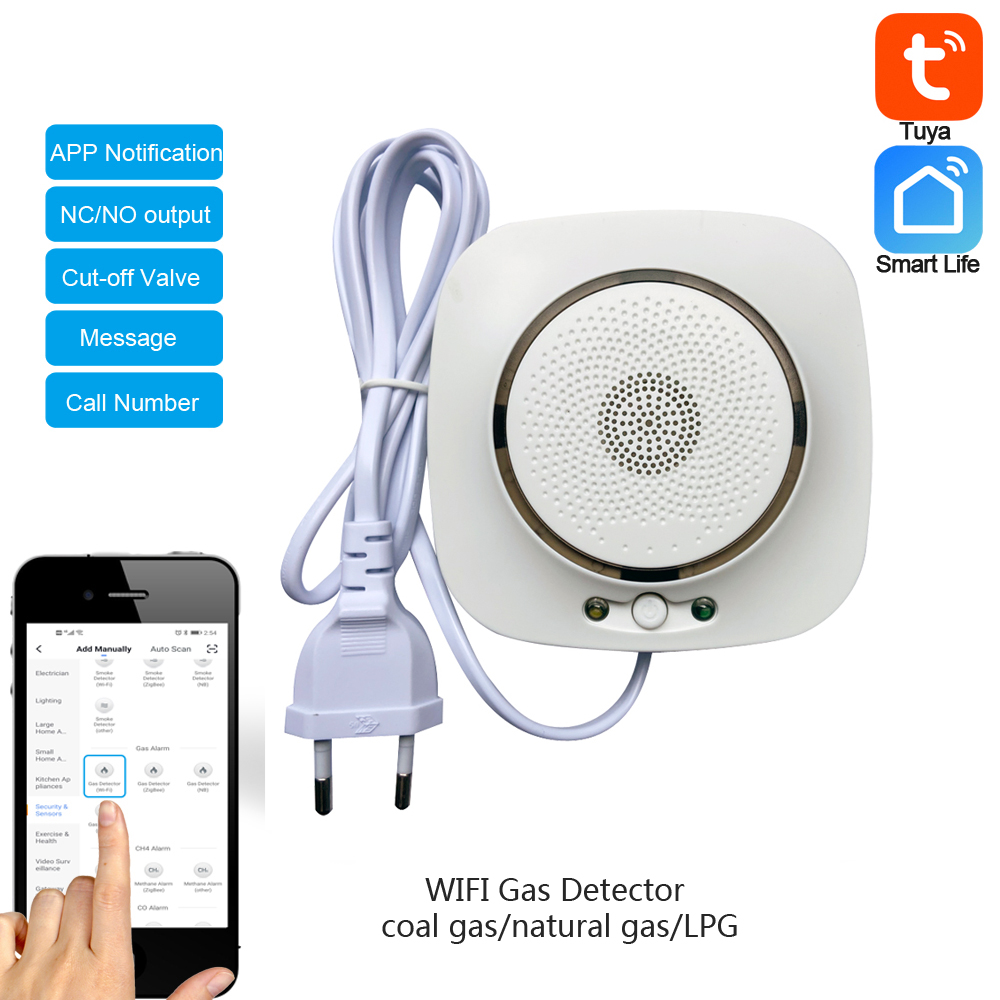 Tuya Wifi Socket - 90-220Vac Spina UE WIFI Rilevatore di