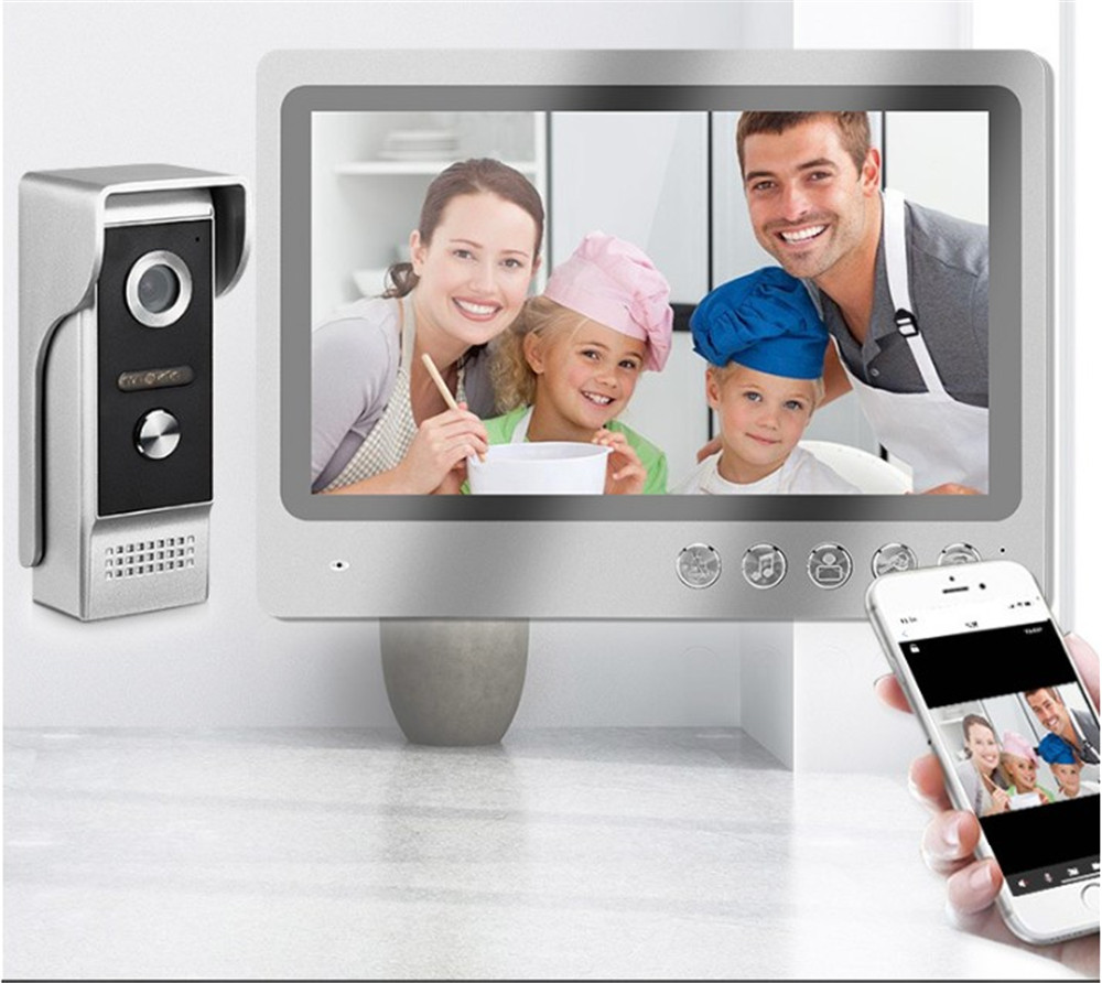 Wifi Doorbell Camera - Videocitofono Wi-Fi con Schermo HD da