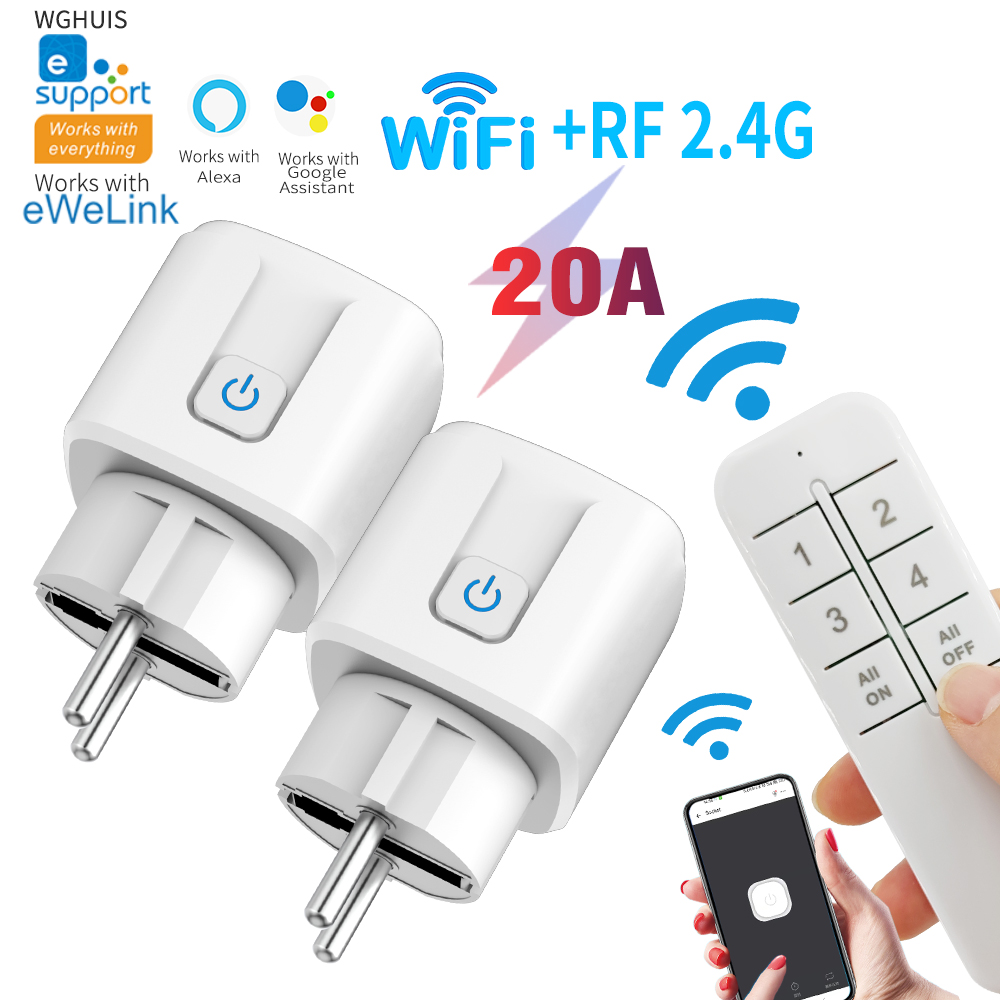 Smart Home Proxmox - Presa Intelligente WiFi EWeLink 20A con