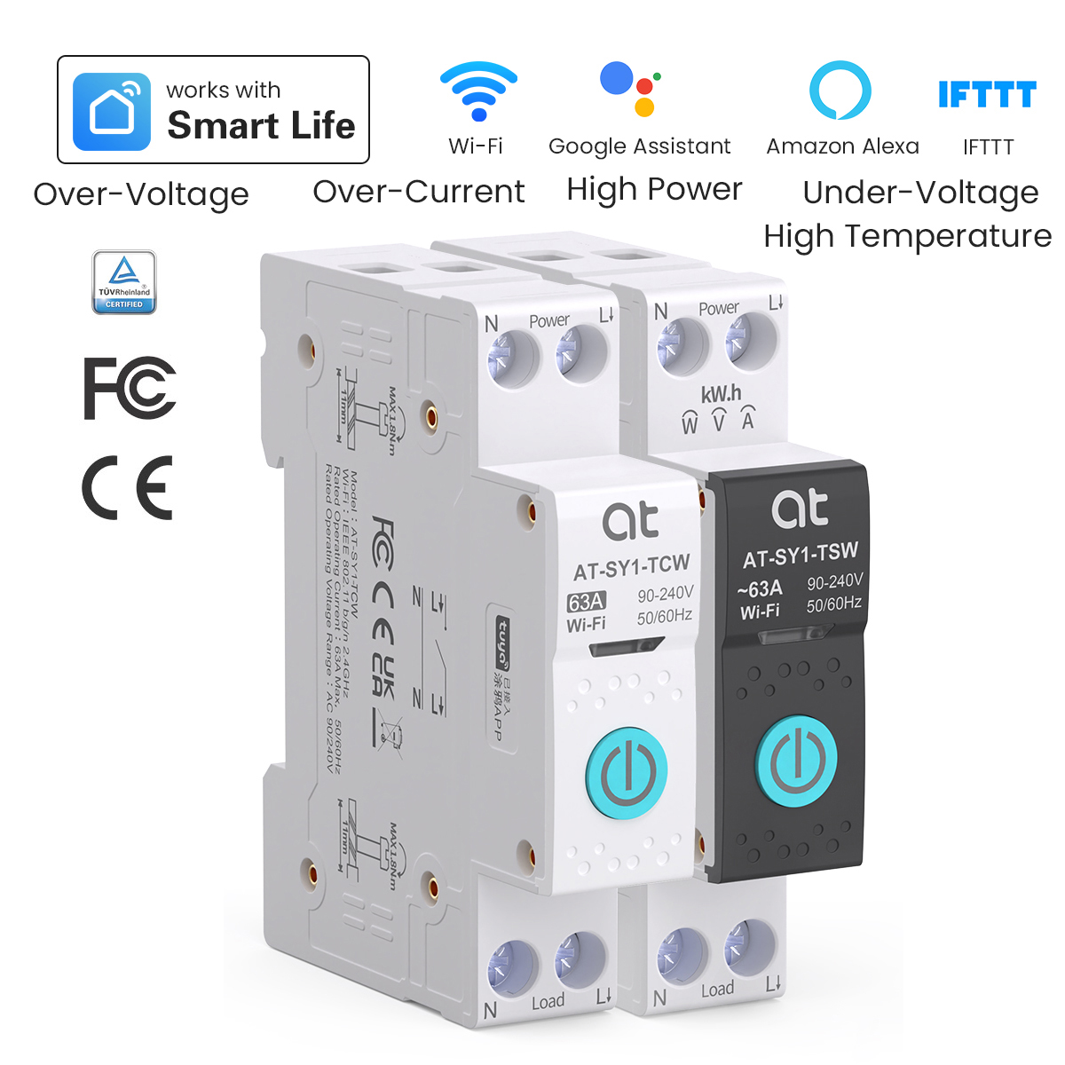 Tuya Wifi Socket - Tuya WiFi Interruttore Intelligente 1P +