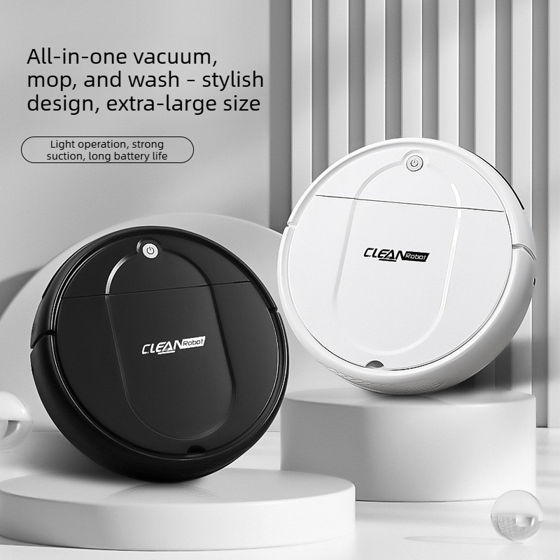 Vacuum Cleaner Smart Home - Aspirapolvere Intelligente Ricaricabile 3-in-1, Robot Aspirapolvere