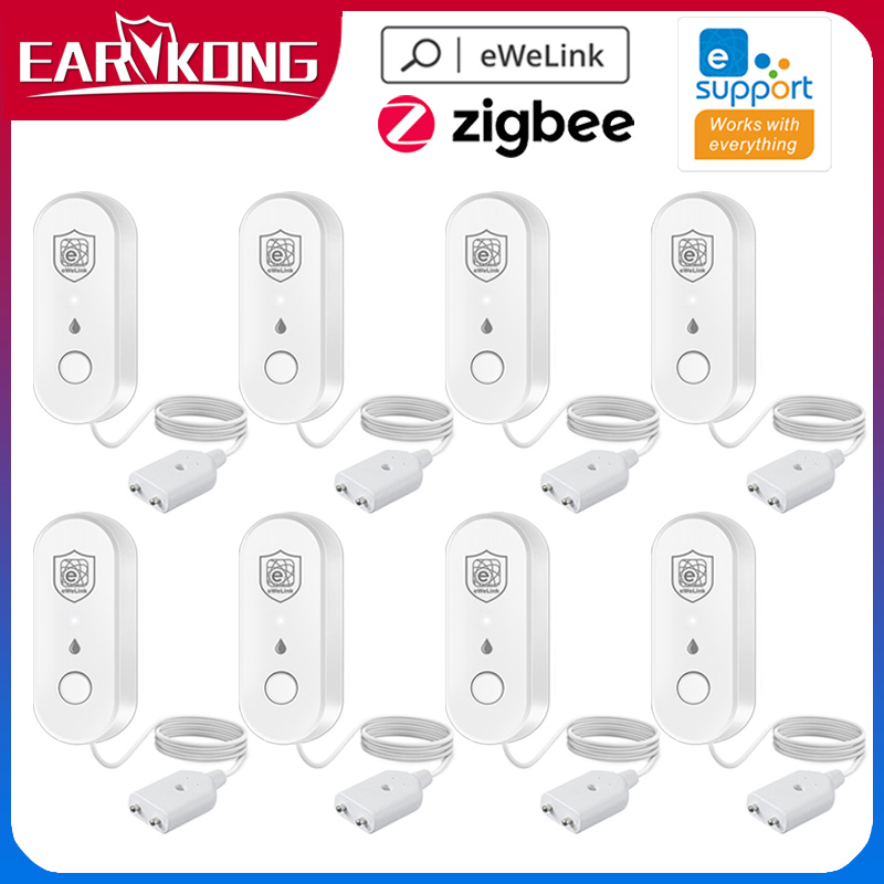 Smart Home Water Level Sensor - Sensore di Perdite d'Acqua EWelink Zigbee,