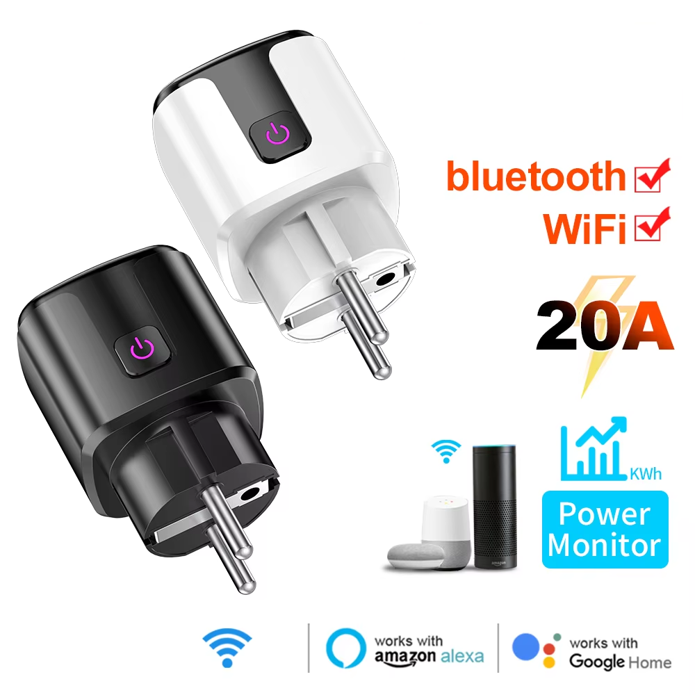 Tuya Wifi Socket - Presa Intelligente WiFi+Bluetooth 20A EU con