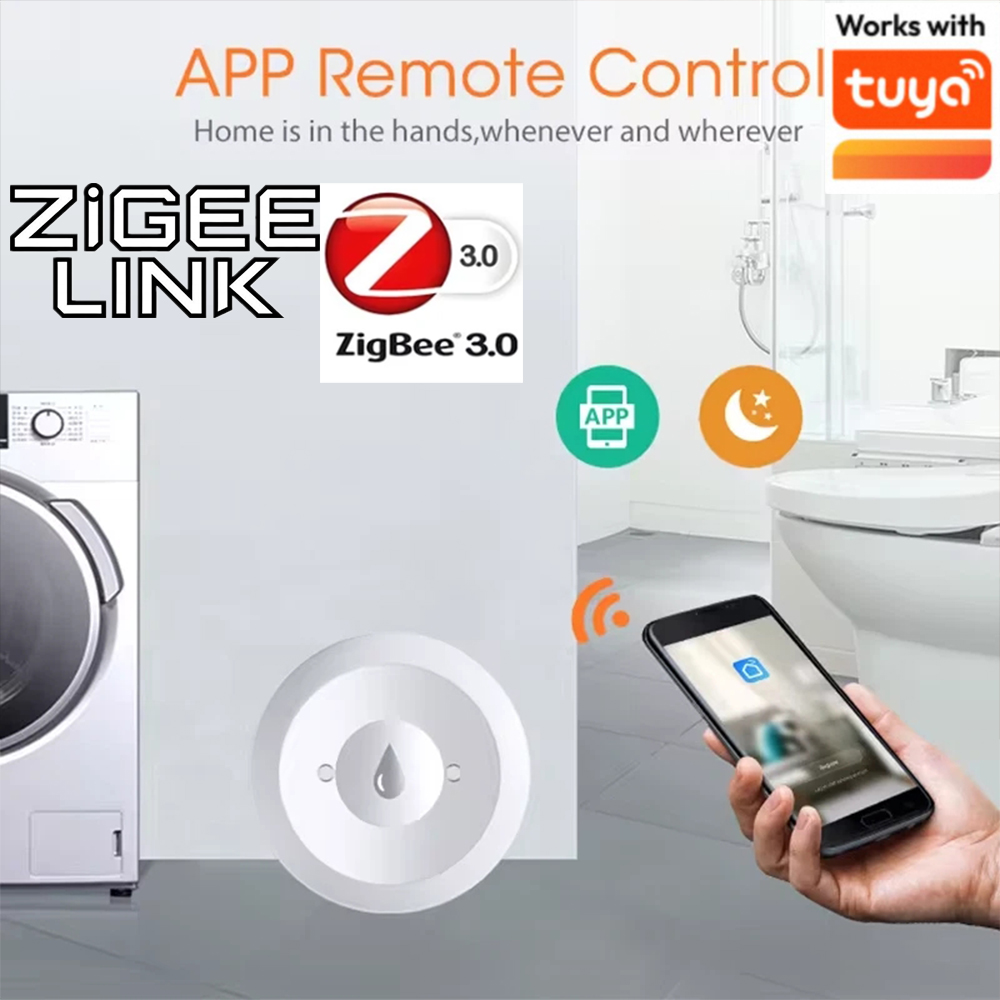 Smart Home Security System - Sensore Intelligente di Perdite d'Acqua Tuya