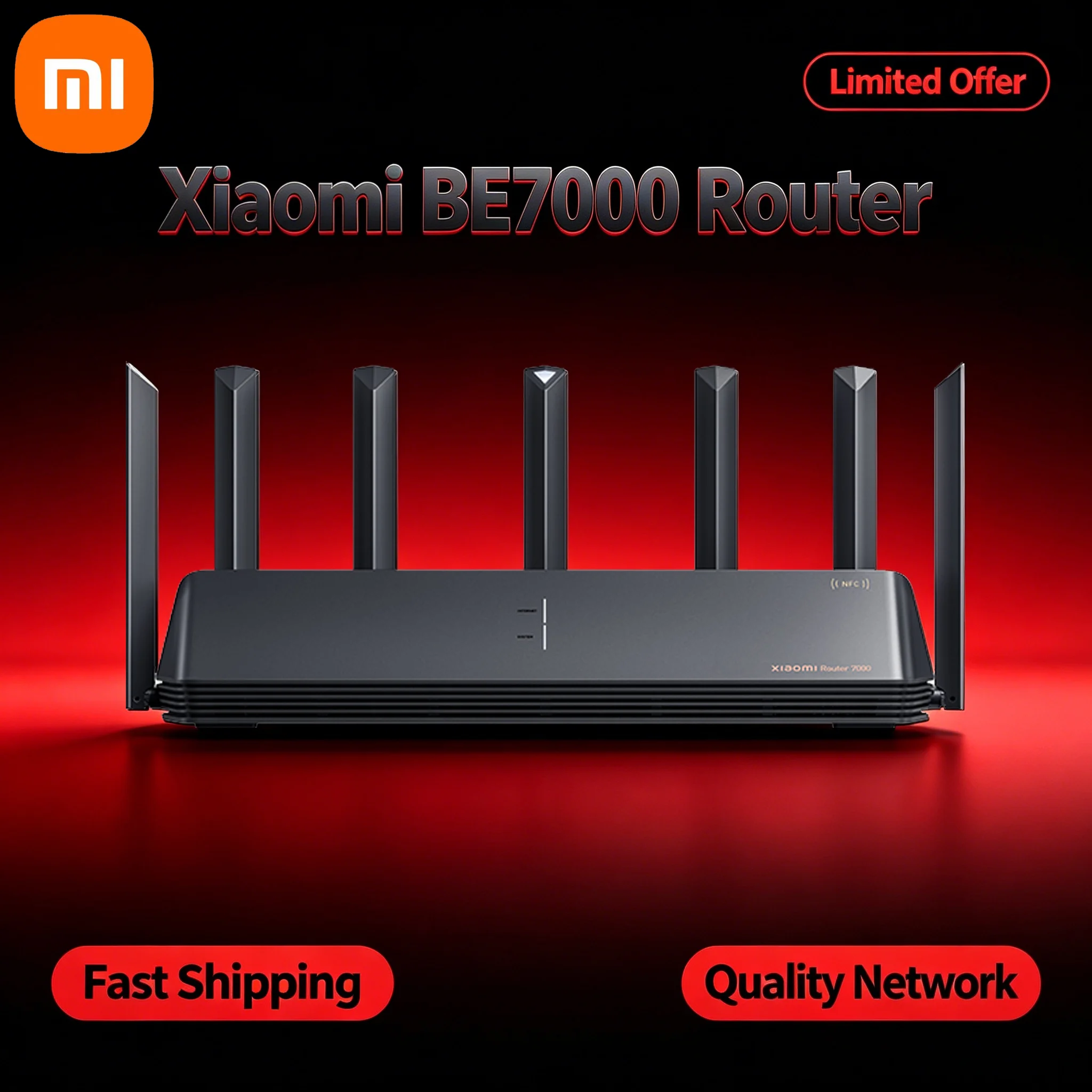 Smart Home Network - Xiaomi BE7000, router wireless Wi-Fi 7,