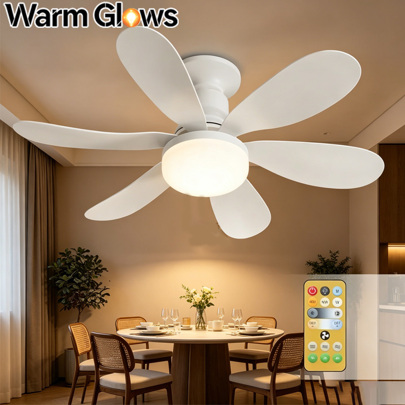 Smart Bathroom Fan - Ventilatore da soffitto a LED con