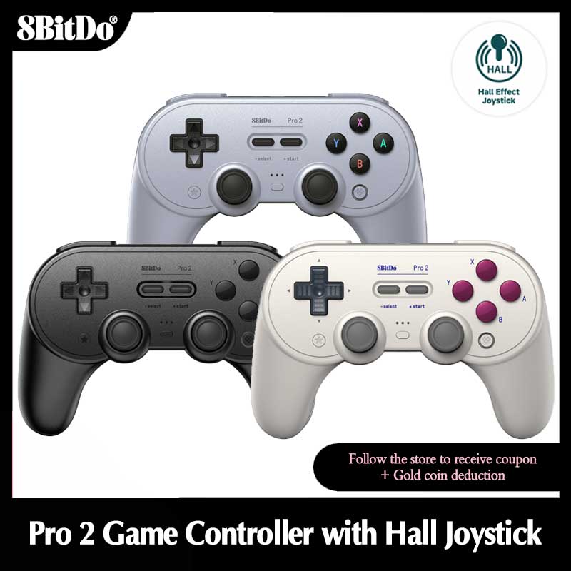 Smart Home Raspberry Pi - 8bitdo Pro2 Controller di gioco Bluetooth