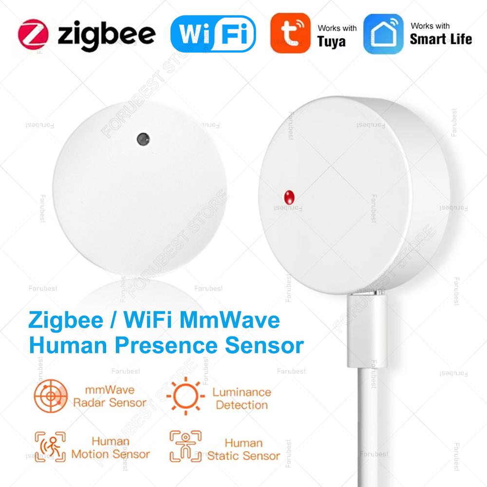 Smart Home Network - ZigBee Wifi MmWave Presenza Umana Sensore