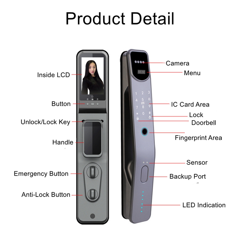 Tuya Wifi Electronic Fingerpri - Wifi Doorbell Camera recensione e prezzo
