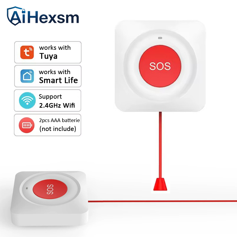Pulsante SOS WiFi Tuya con Cor - Smart Elderly Home recensione e prezzo