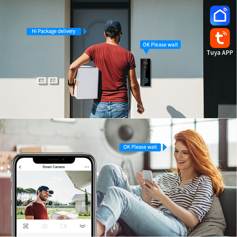 Videocitofono IP WIFI 2MP 1080 - Wifi Doorbell Camera recensione e prezzo
