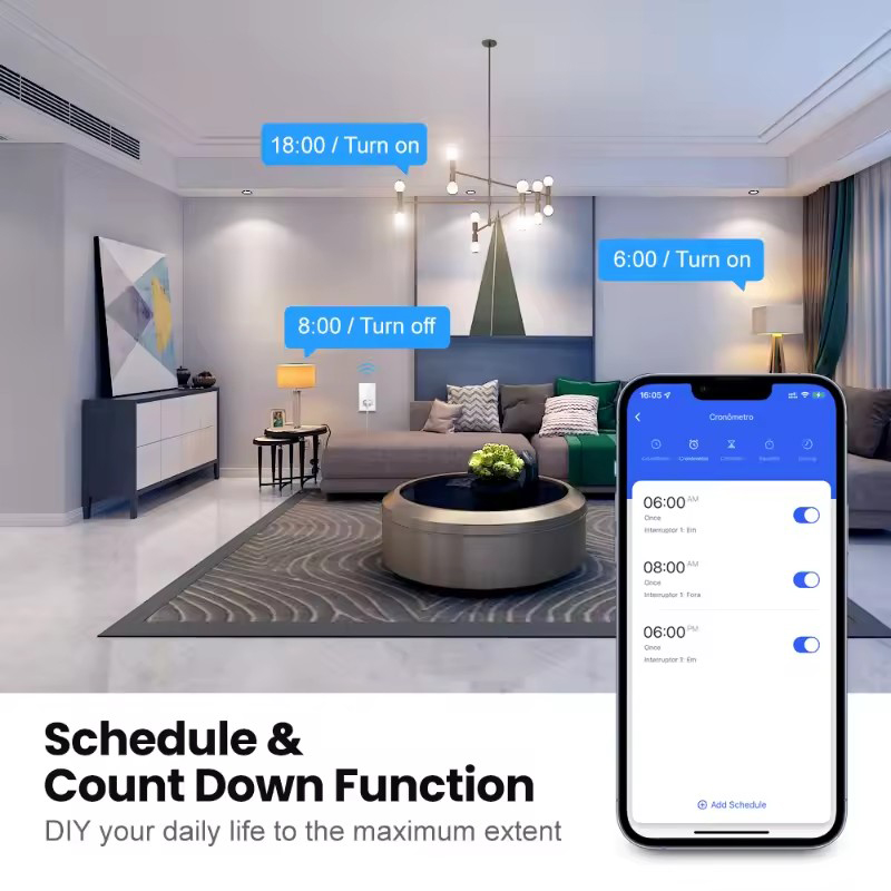 Interruttore Intelligente WiFi - Tuya Wifi Socket recensione e prezzo