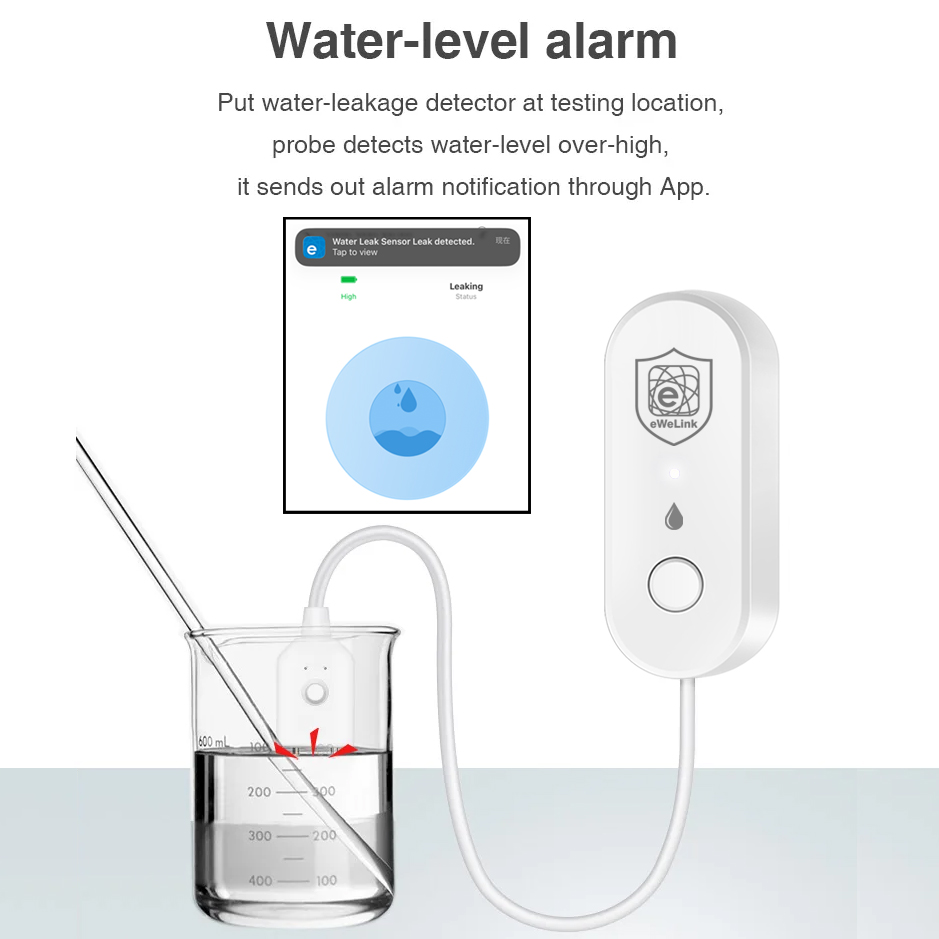 Sensore di Perdite d'Acqua EWe - Smart Home Water Level Sensor recensione e prezzo