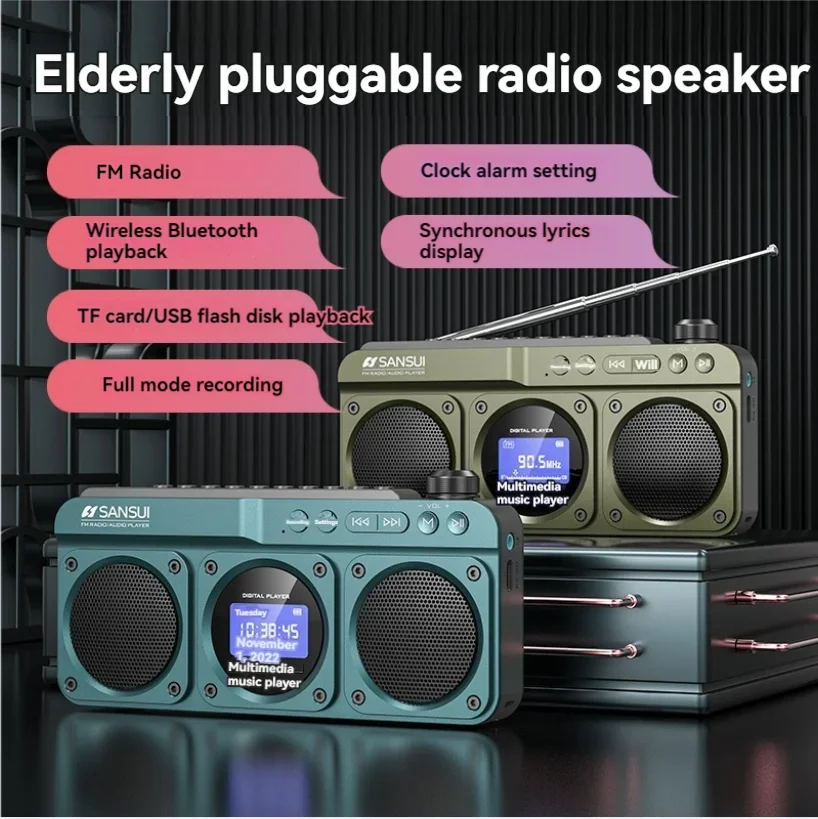 SANSUI F28 Dual Speaker Wirele - Smart Elderly Home recensione e prezzo
