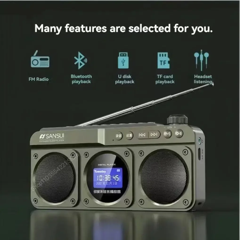 SANSUI F28 Dual Speaker Wirele - Smart Elderly Home recensione e prezzo