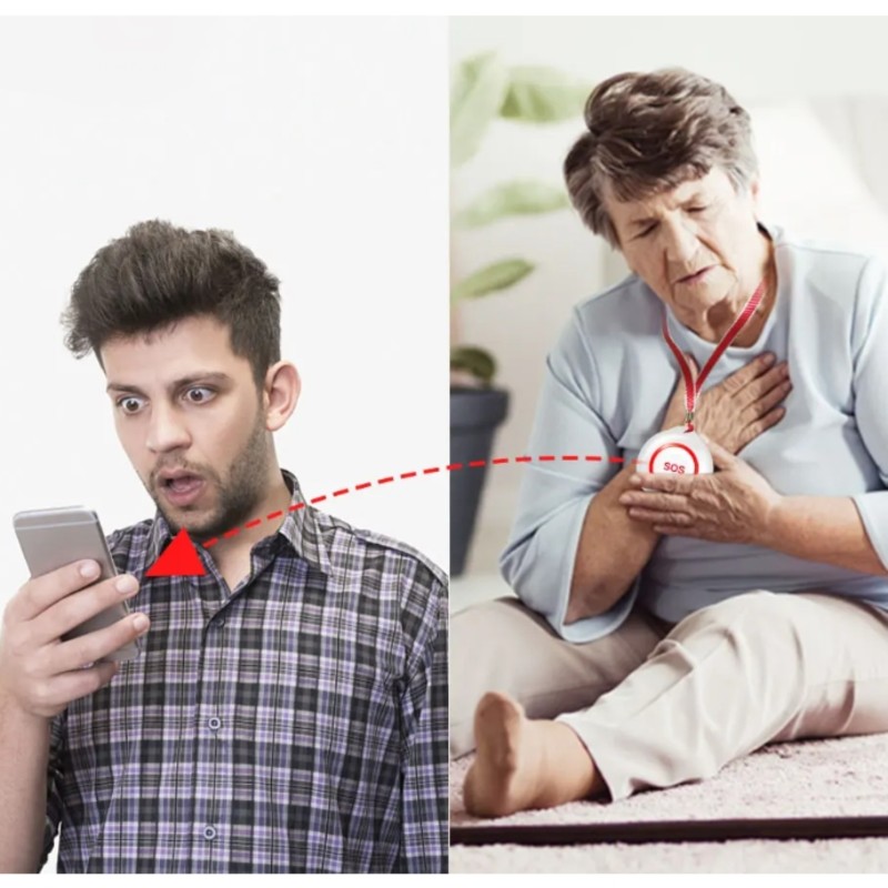 A99E-Tuya Pulsante di Emergenz - Smart Elderly Home recensione e prezzo