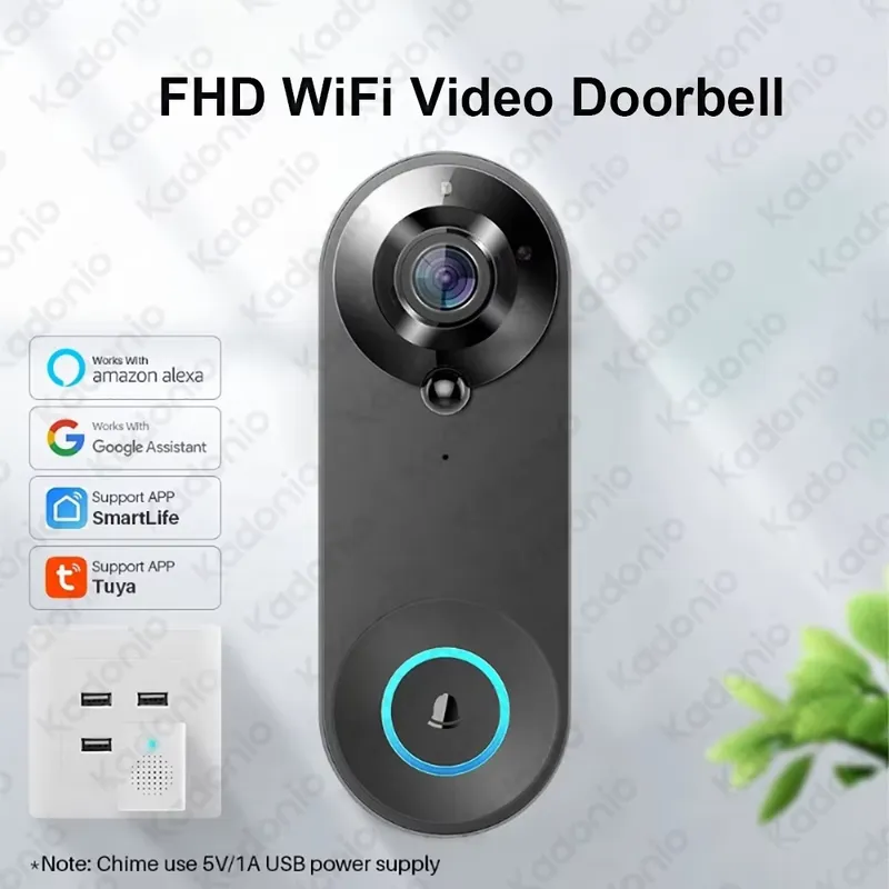 Campanello Video WiFi Kadonio  - Wifi Doorbell Camera recensione e prezzo