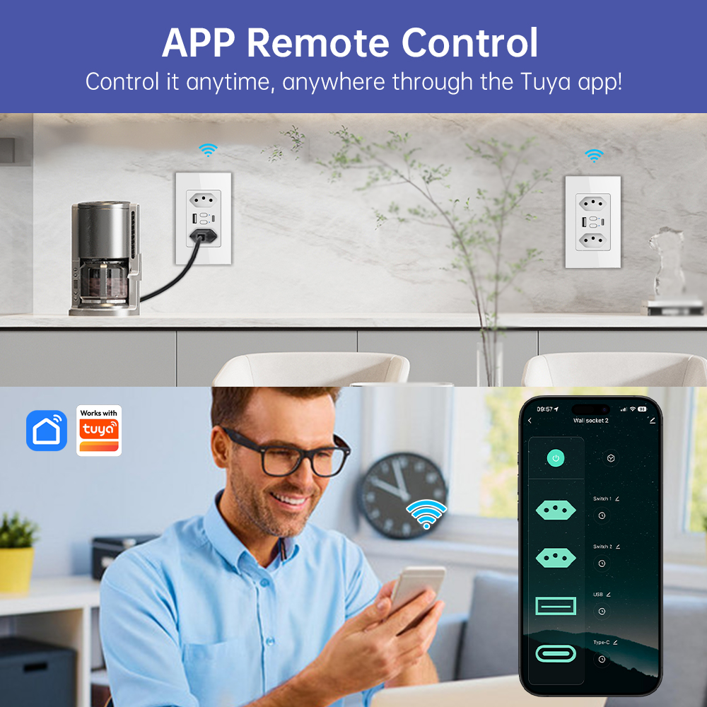 MANHOT Presa Intelligente Wi-F - Smart Home Proxmox recensione e prezzo