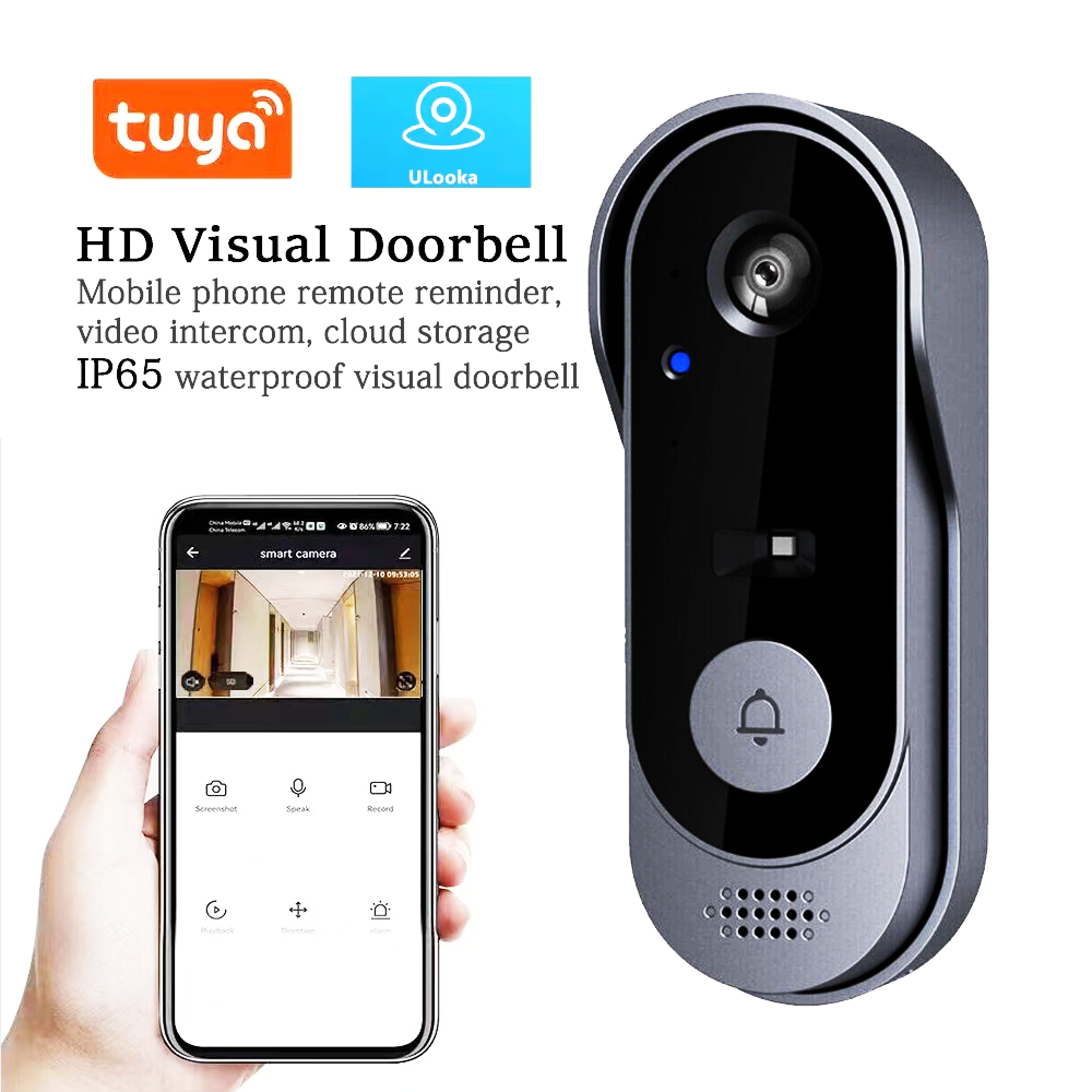 Videocitofono Wi-Fi Tuya APP c - Wifi Doorbell Camera recensione e prezzo