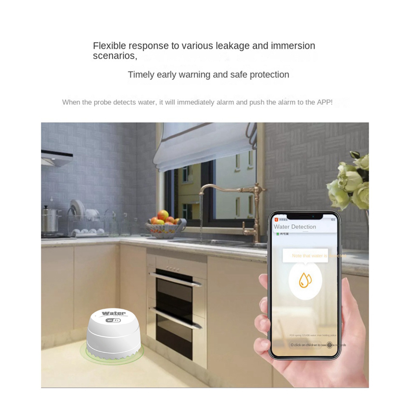 ABKW-3X Rilevatore di Perdite  - Wifi Water Sensor recensione e prezzo