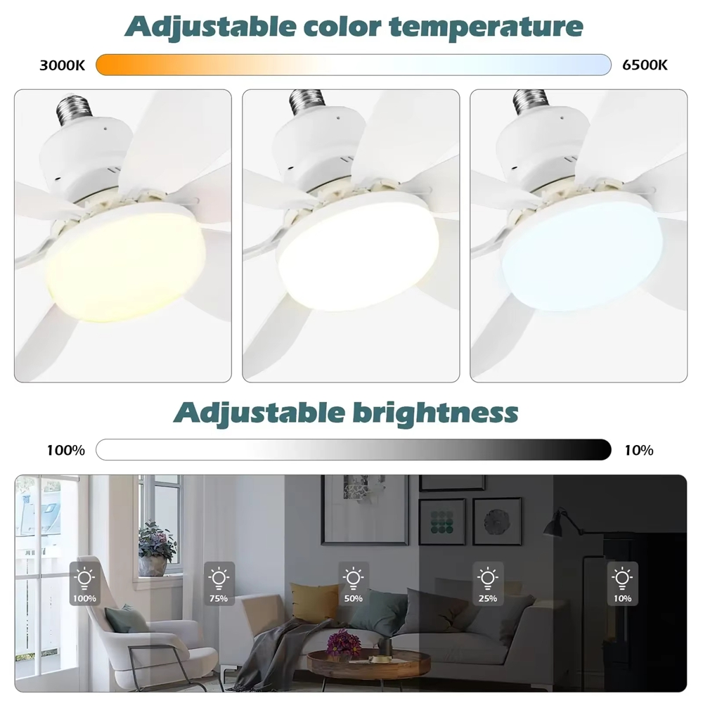 Ventilatore da soffitto a LED  - Smart Bathroom Fan recensione e prezzo
