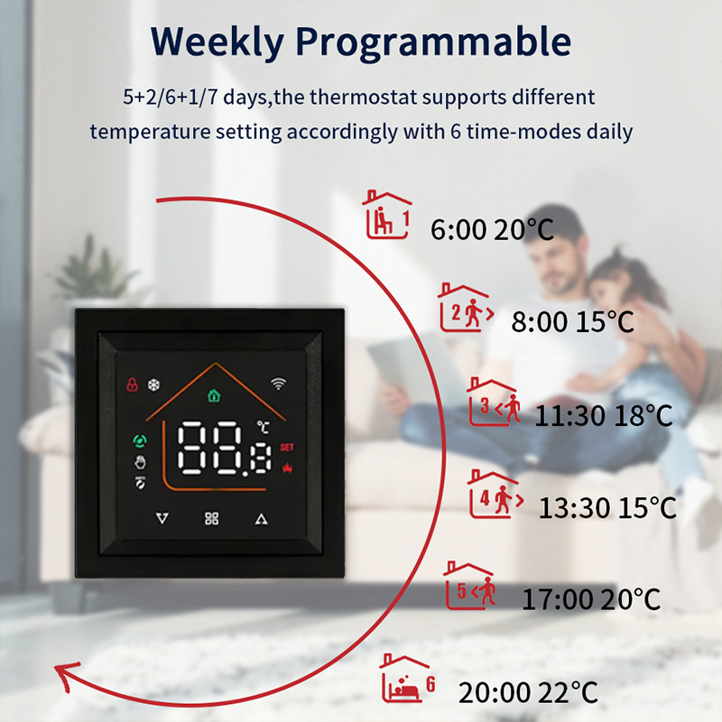 Termostato WiFi Intelligente C - Smart Home Security System recensione e prezzo