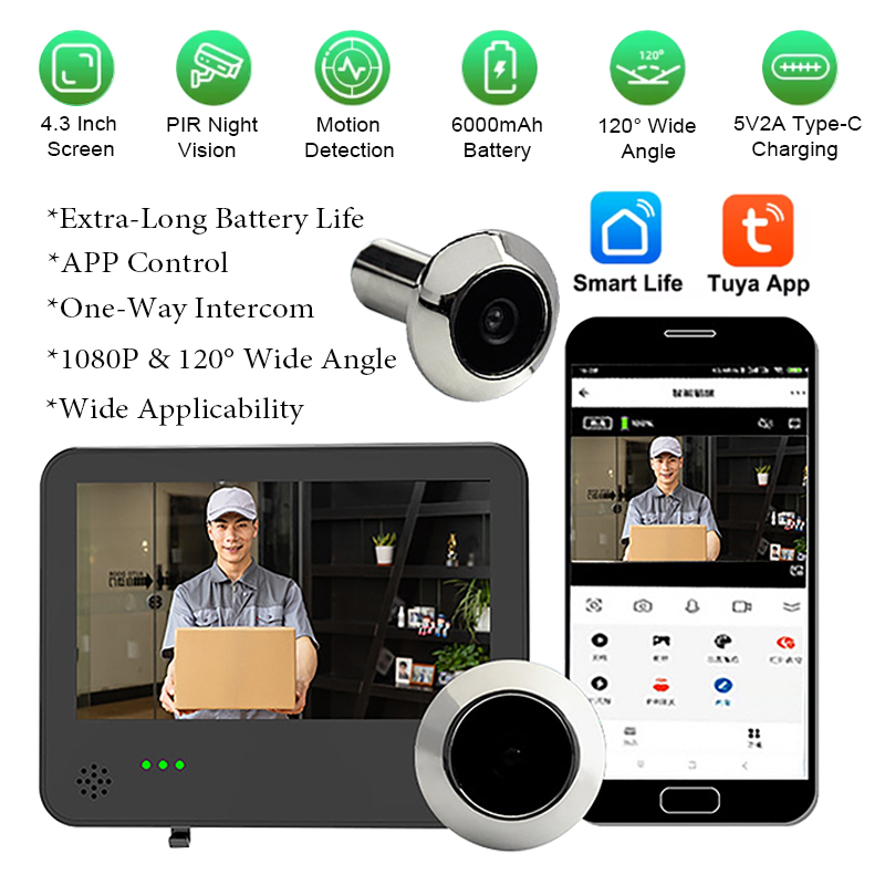 Campanello Video WIFI Intellig - Wifi Doorbell Camera recensione e prezzo