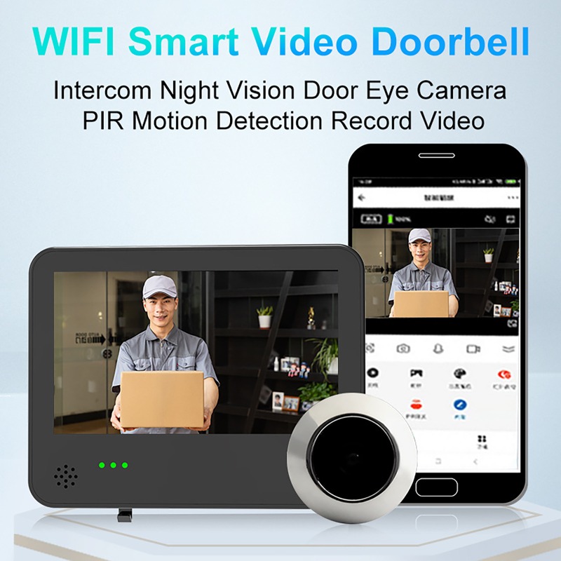 Campanello Video WIFI Intellig - Wifi Doorbell Camera recensione e prezzo