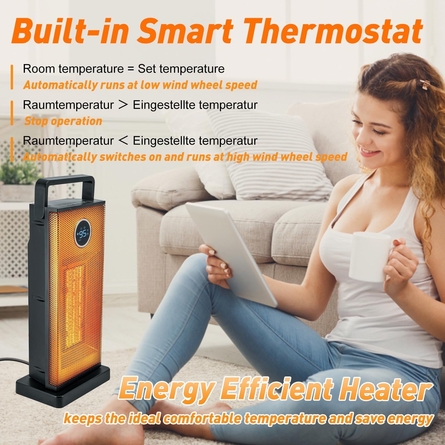 Riscaldatore per ambienti 1500 - Smart Bathroom Fan recensione e prezzo