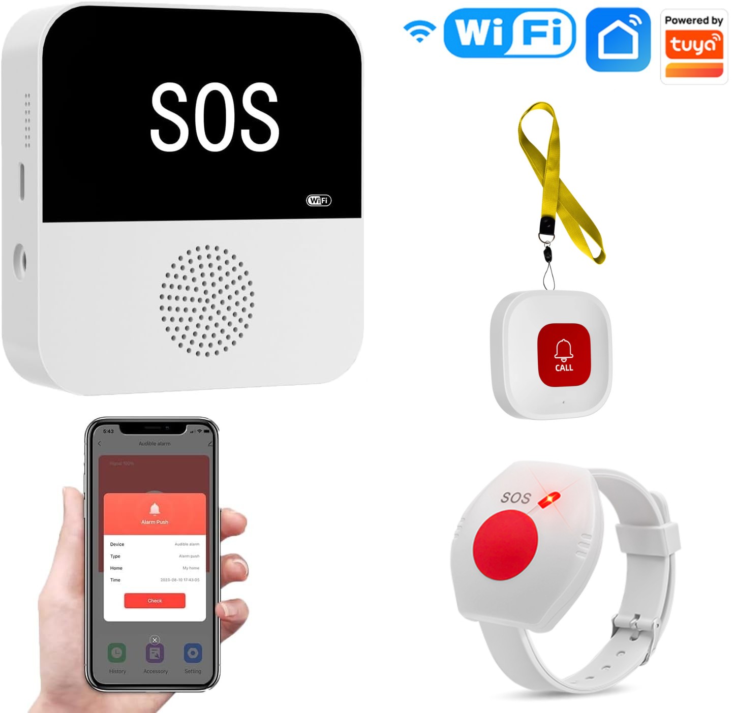 Cercapersone per anziani WiFi  - Tuya Wifi Socket recensione e prezzo