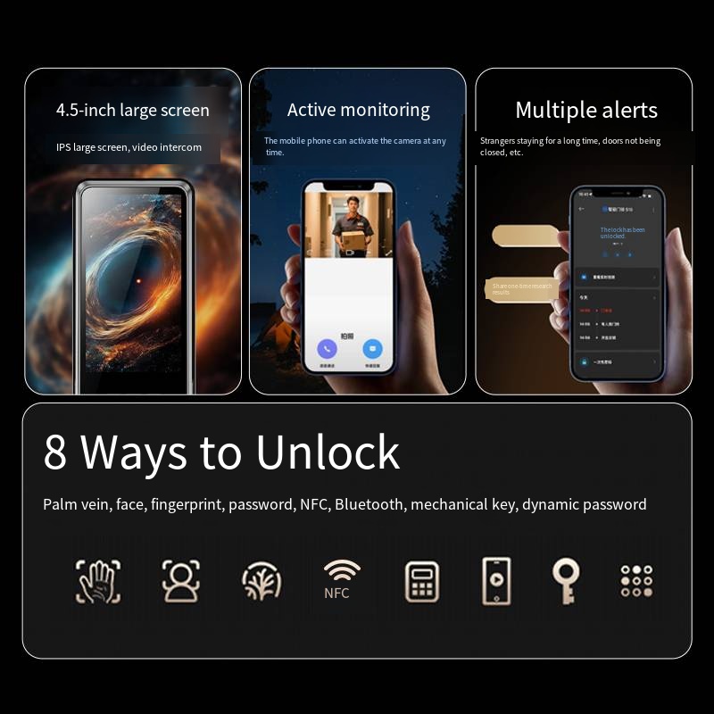 YN S11M Smart Home Serratura e - Wifi Doorbell Camera recensione e prezzo