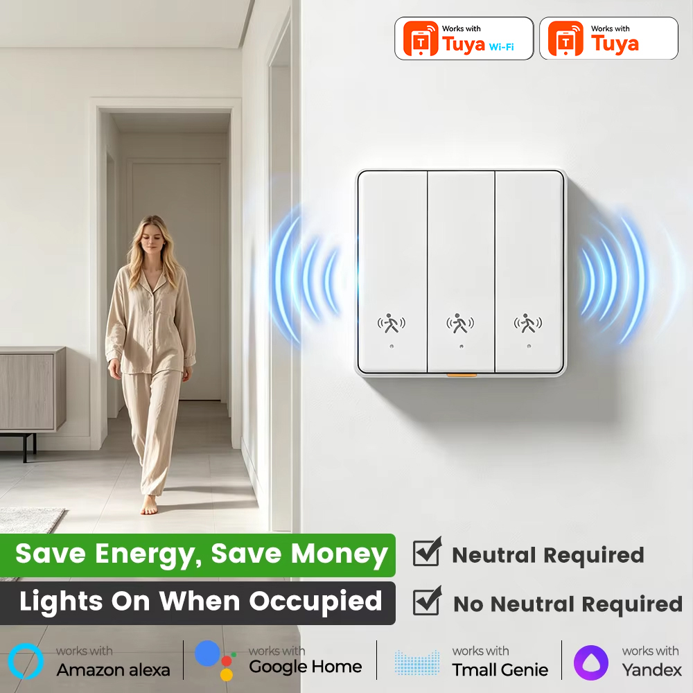 Interruttore Radar di Presenza - Smart Home Qr Code recensione e prezzo