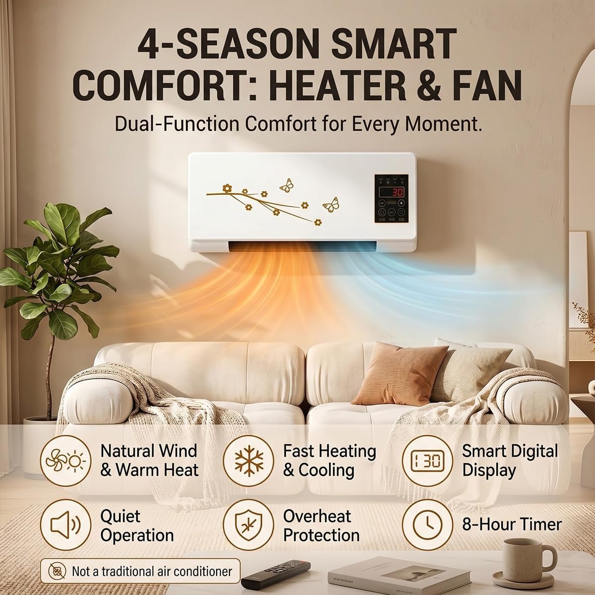 Ventilatore Condizionatore d'A - Smart Bathroom Fan recensione e prezzo