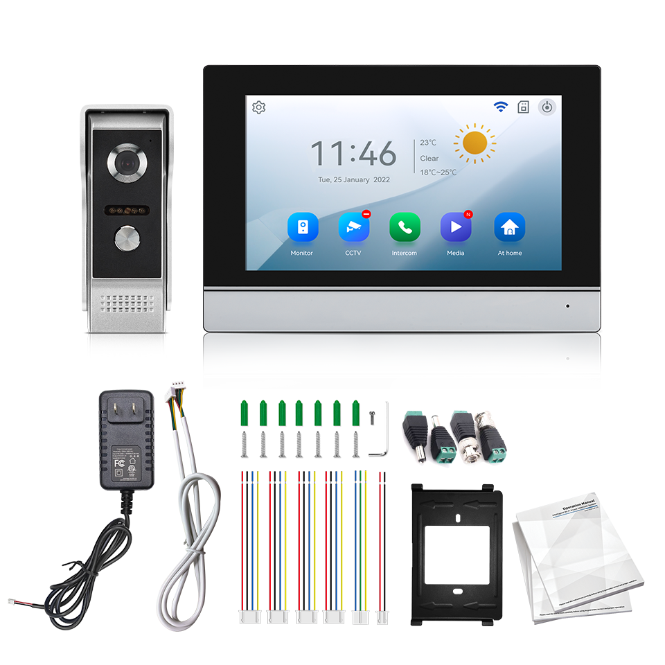 Schermo IPS da 7 pollici 2MP T - Wifi Doorbell Camera recensione e prezzo
