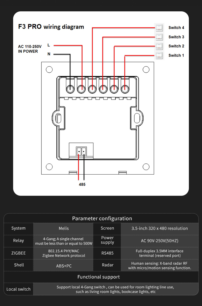 F3 Pro Interruttore Intelligen - Smart Home Life recensione e prezzo