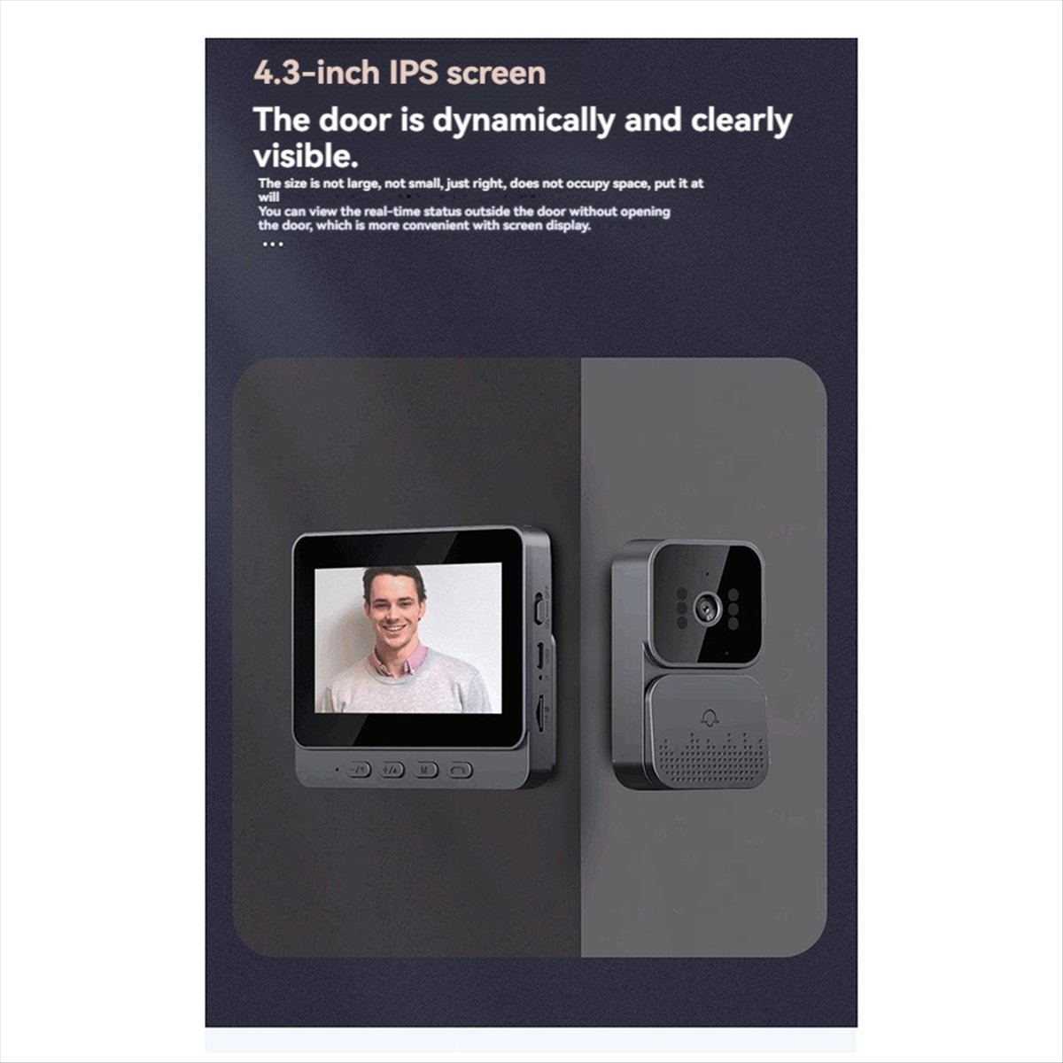 AU47 - Videocitofono con Telec - Wifi Doorbell Camera recensione e prezzo
