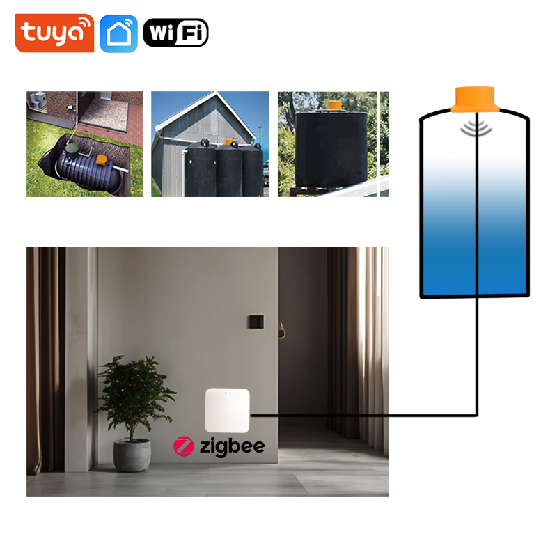 ME201WZ Wireless Zigbee Tuya A - Smart Home Water Level Sensor recensione e prezzo